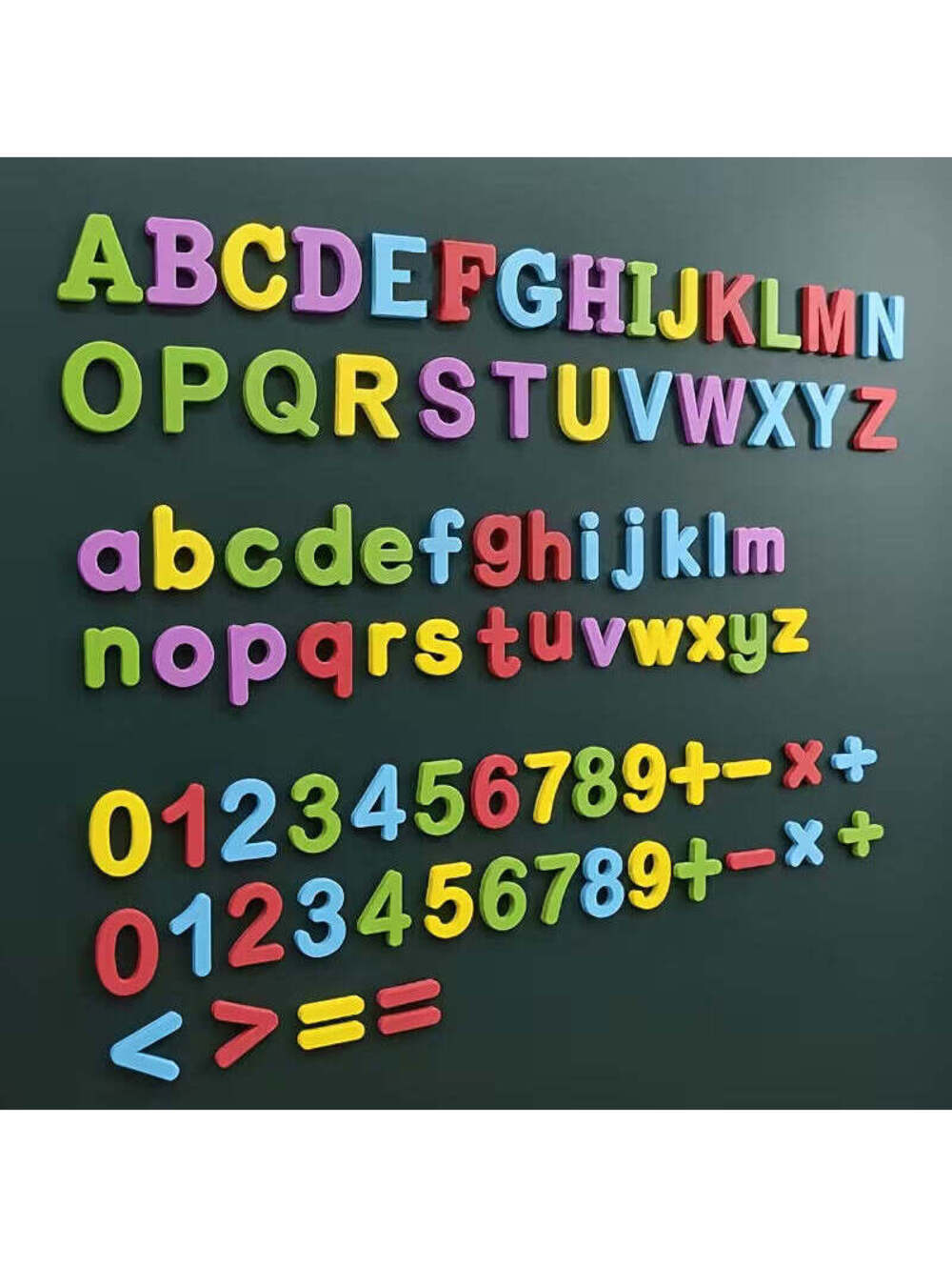 Colorful EVA Foam Magnetic Letter Number/mathematical Symbol Refrigerator